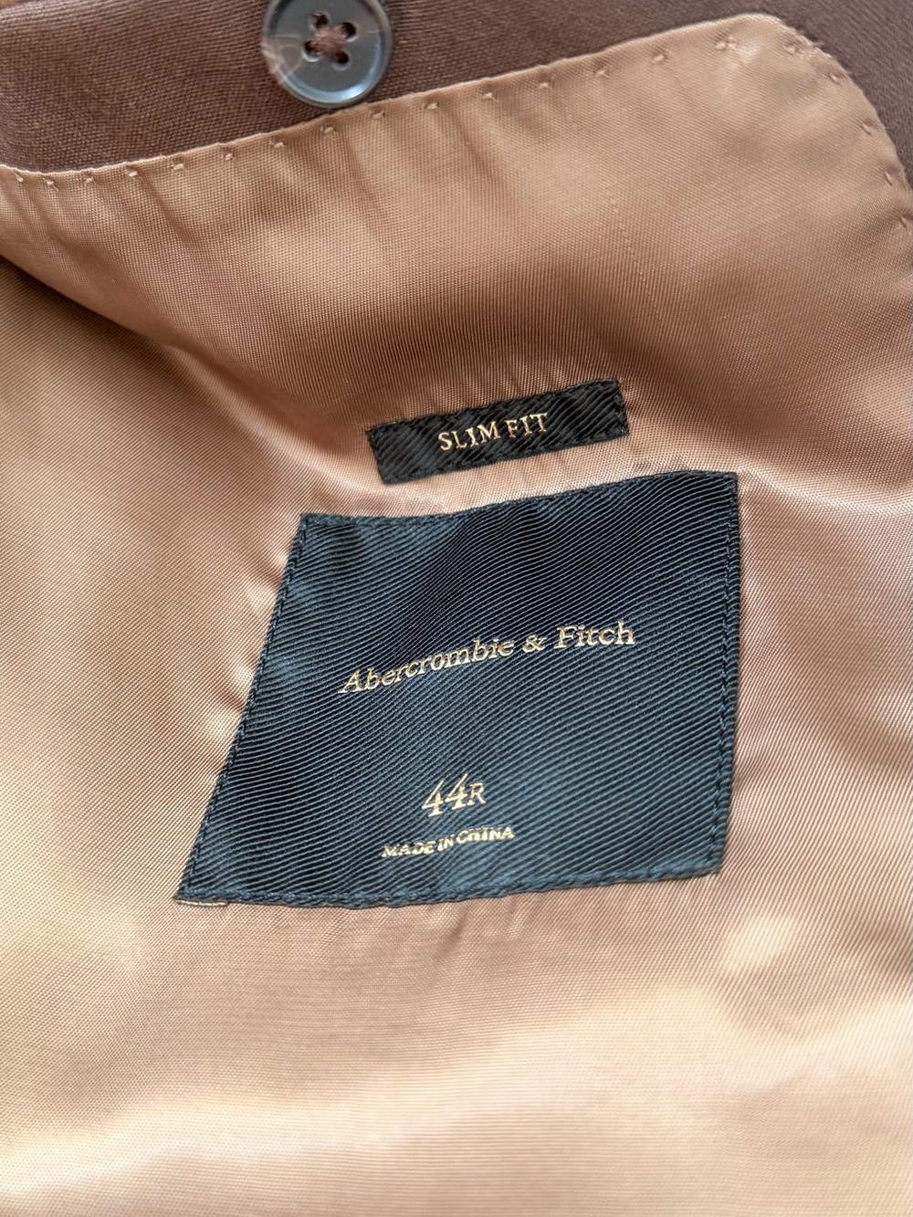 Men's The A&F Collins Slim Blazer - Picture 5 of 5
